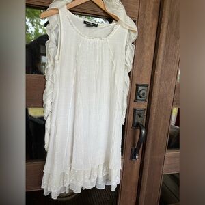 Gorgeous layered white frilly dress